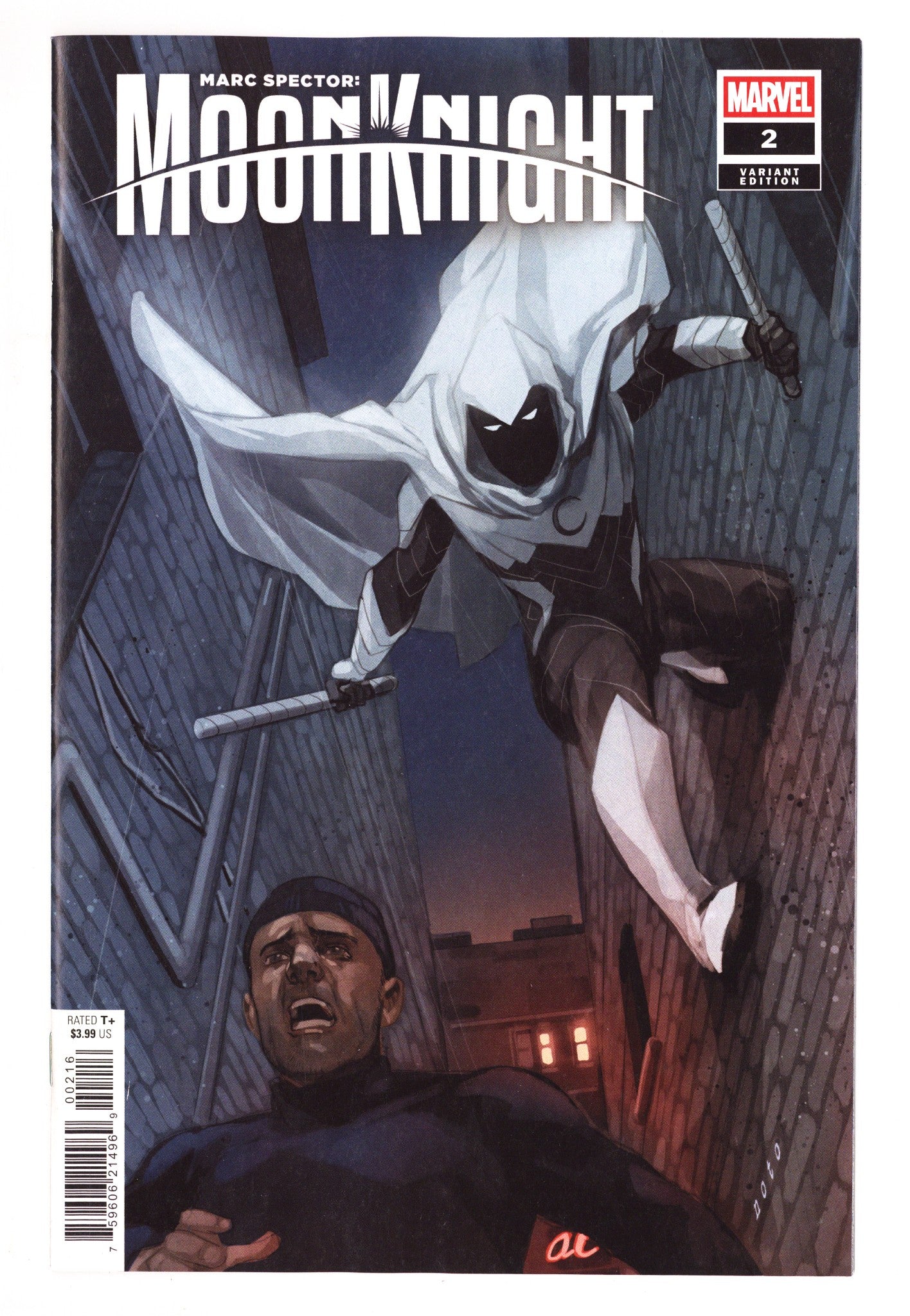 Marc Spector: Moon Knight Vol 2 2 Noto Incentive NM (2026)