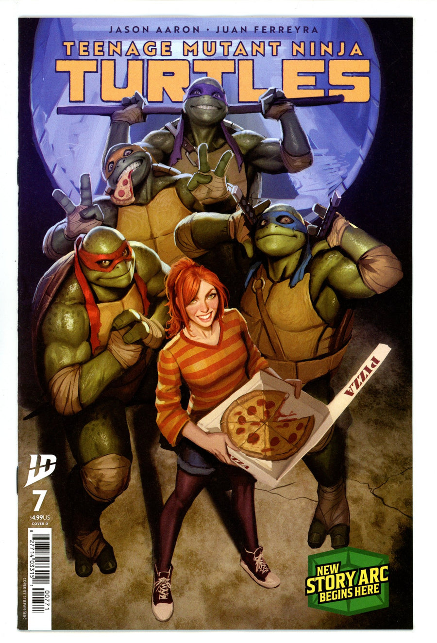 Teenage Mutant Ninja Turtles Vol 6 7 Šejić Variant (2025)