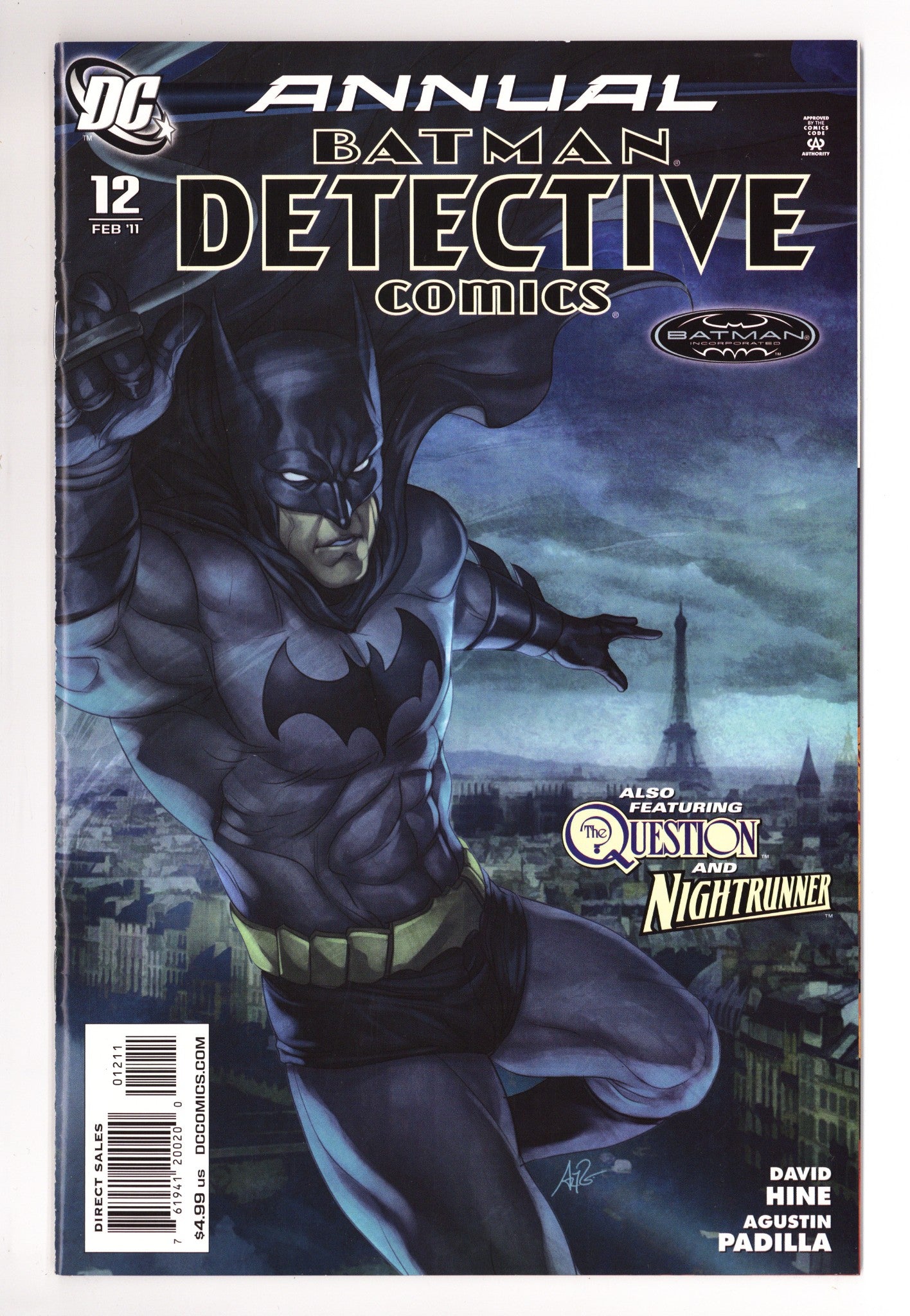 Detective Comics Annual Vol 1 12 Mid Grade (2011) 