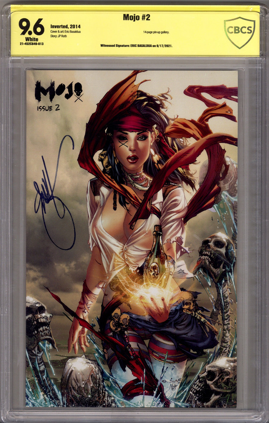 Mojo 2 CBCS 9.6 (NM+) (2014) Signed x1 Cover Eric Basaldua 