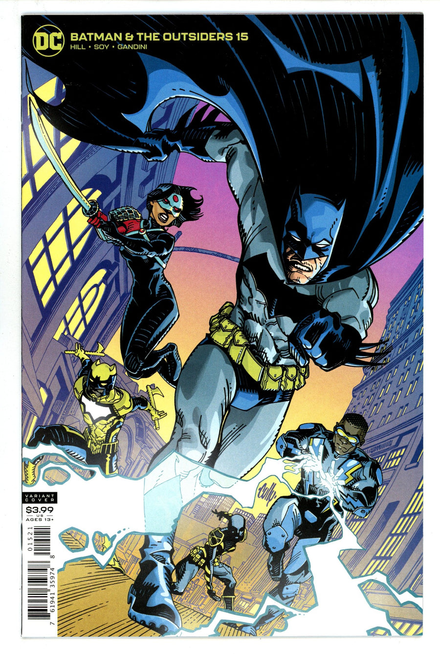 Batman & the Outsiders Vol 3 15 High Grade (2020) Hamner Variant 
