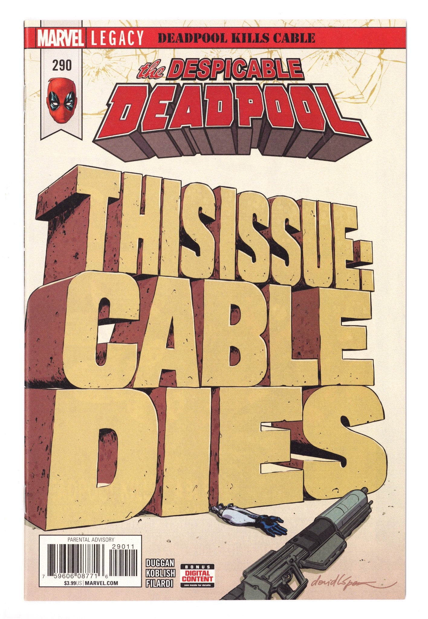 Despicable Deadpool 290 High Grade (2018) 