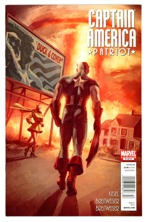 Captain America: Patriot 4 Newsstand VF (2011)