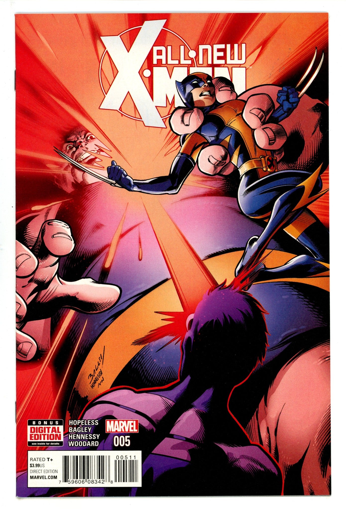 All-New X-Men Vol 2 5 High Grade (2016) 