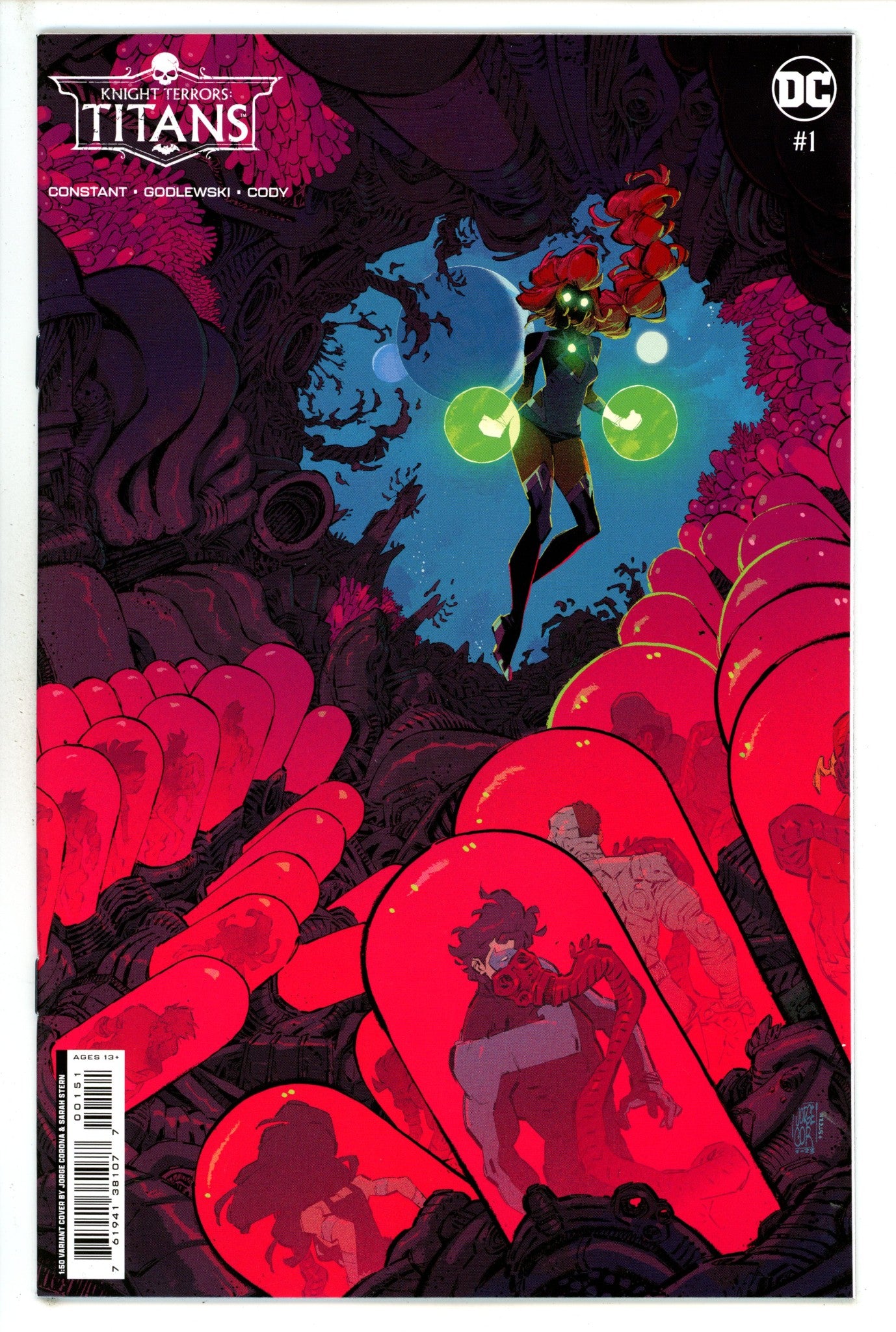 Knight Terrors Titans 1 Corona Incentive Variant NM (2023)