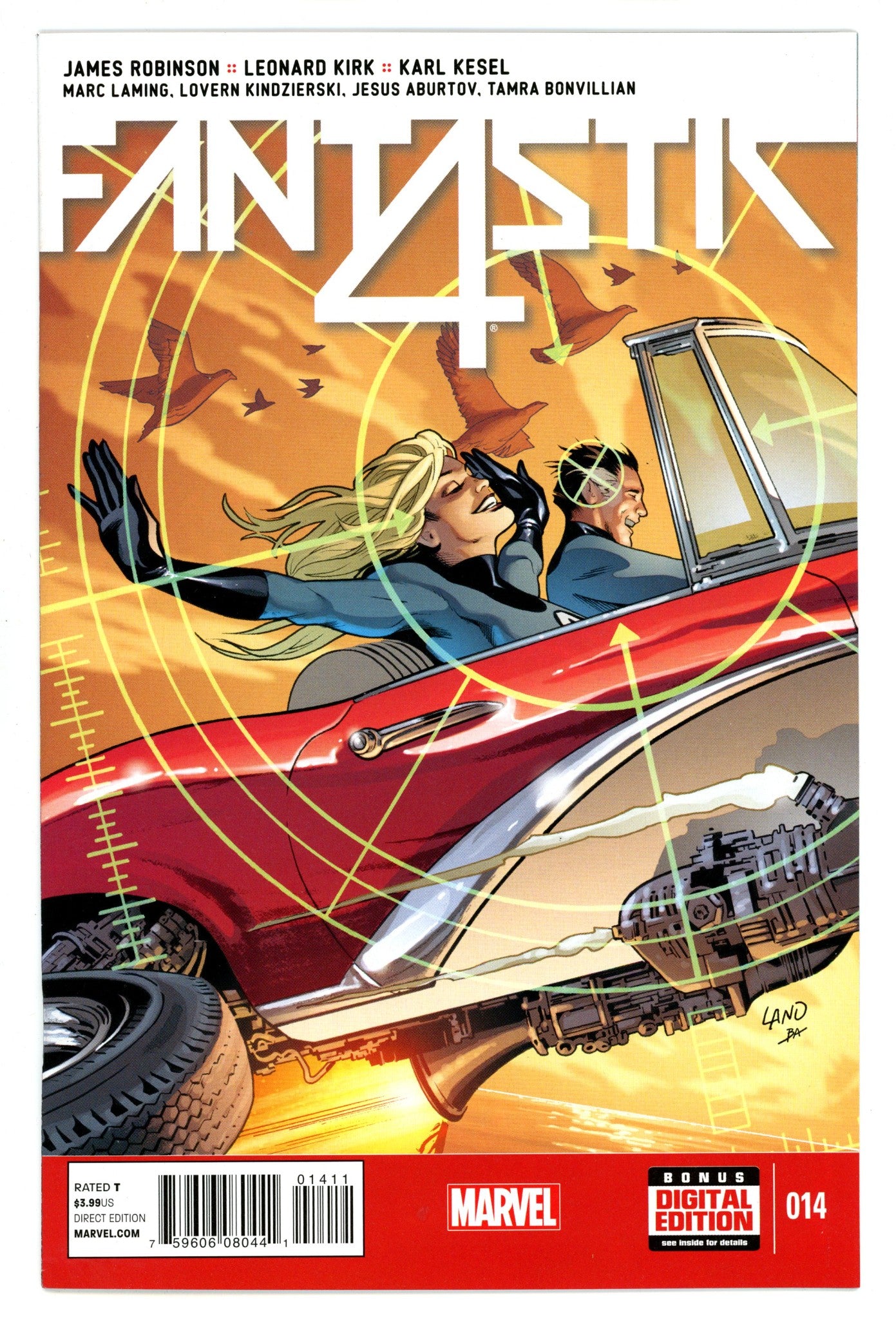 Fantastic Four Vol 5 14 High Grade (2015) 