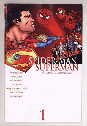 Marvel / DC: Spider-Man / Superman 1 Camuncoli Homage Wraparound Incentive NM (2026)