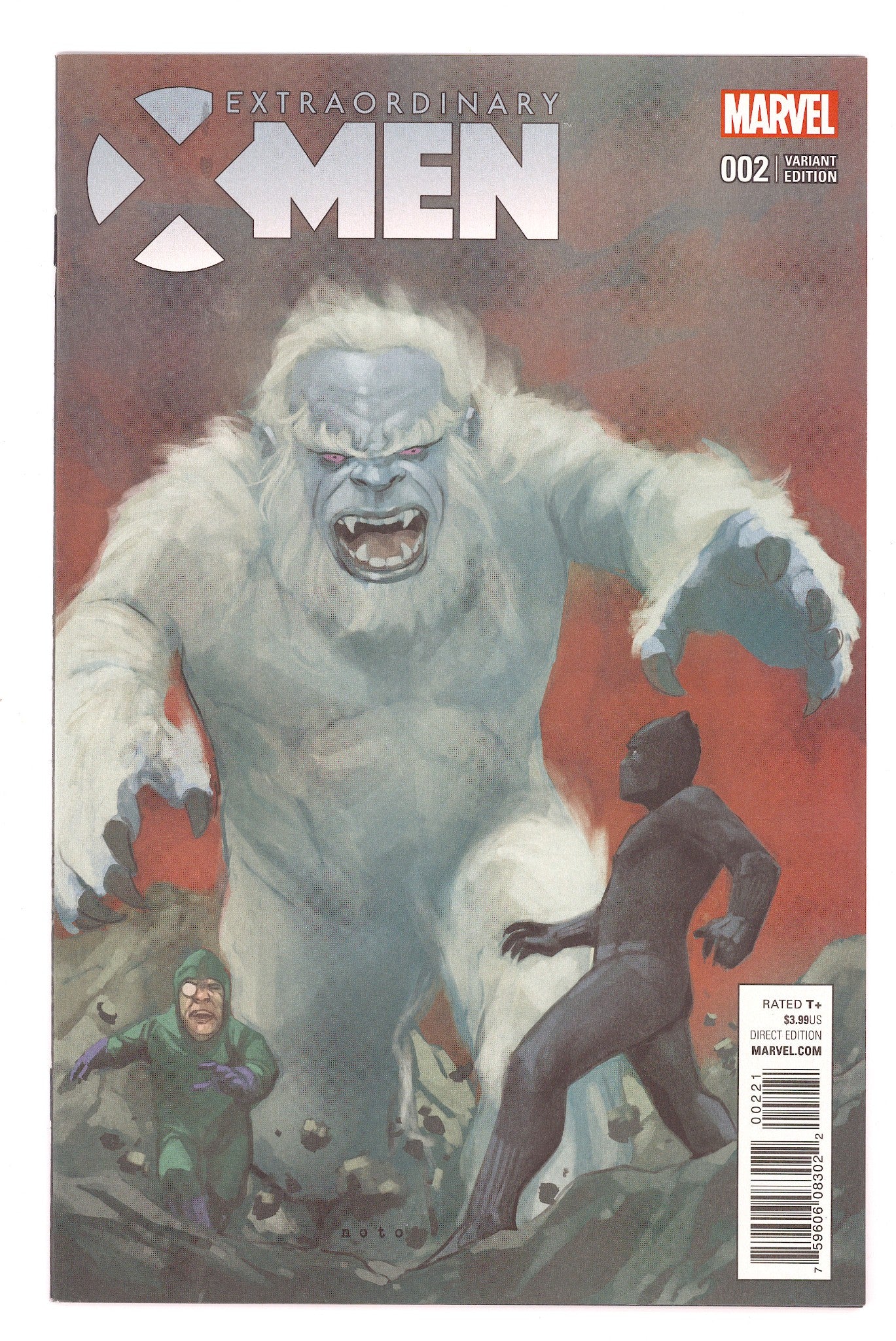 Extraordinary X-Men Vol 1 2 High Grade (2016) Noto Variant 