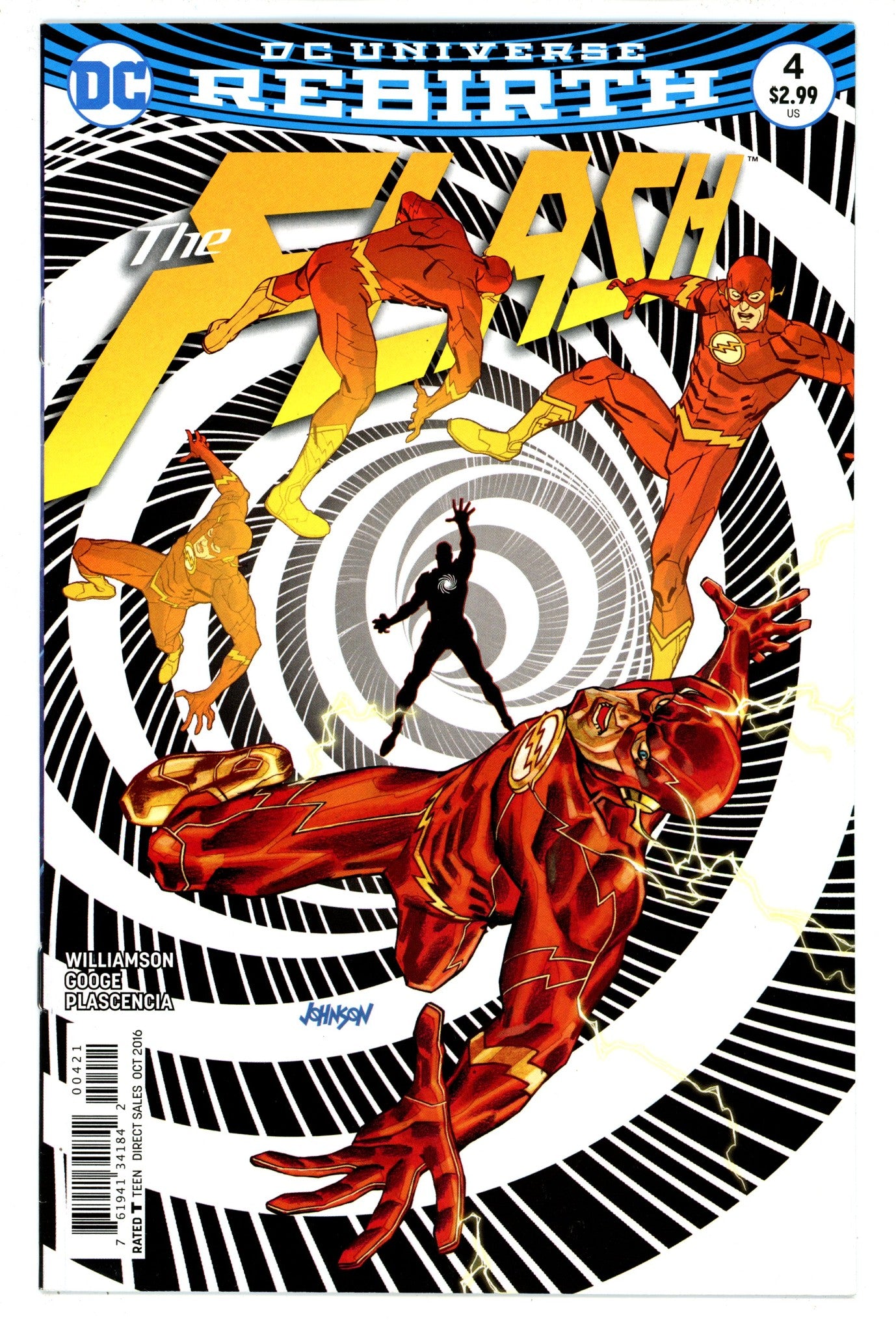The Flash Vol 5 4 High Grade (2016) Johnson Variant 