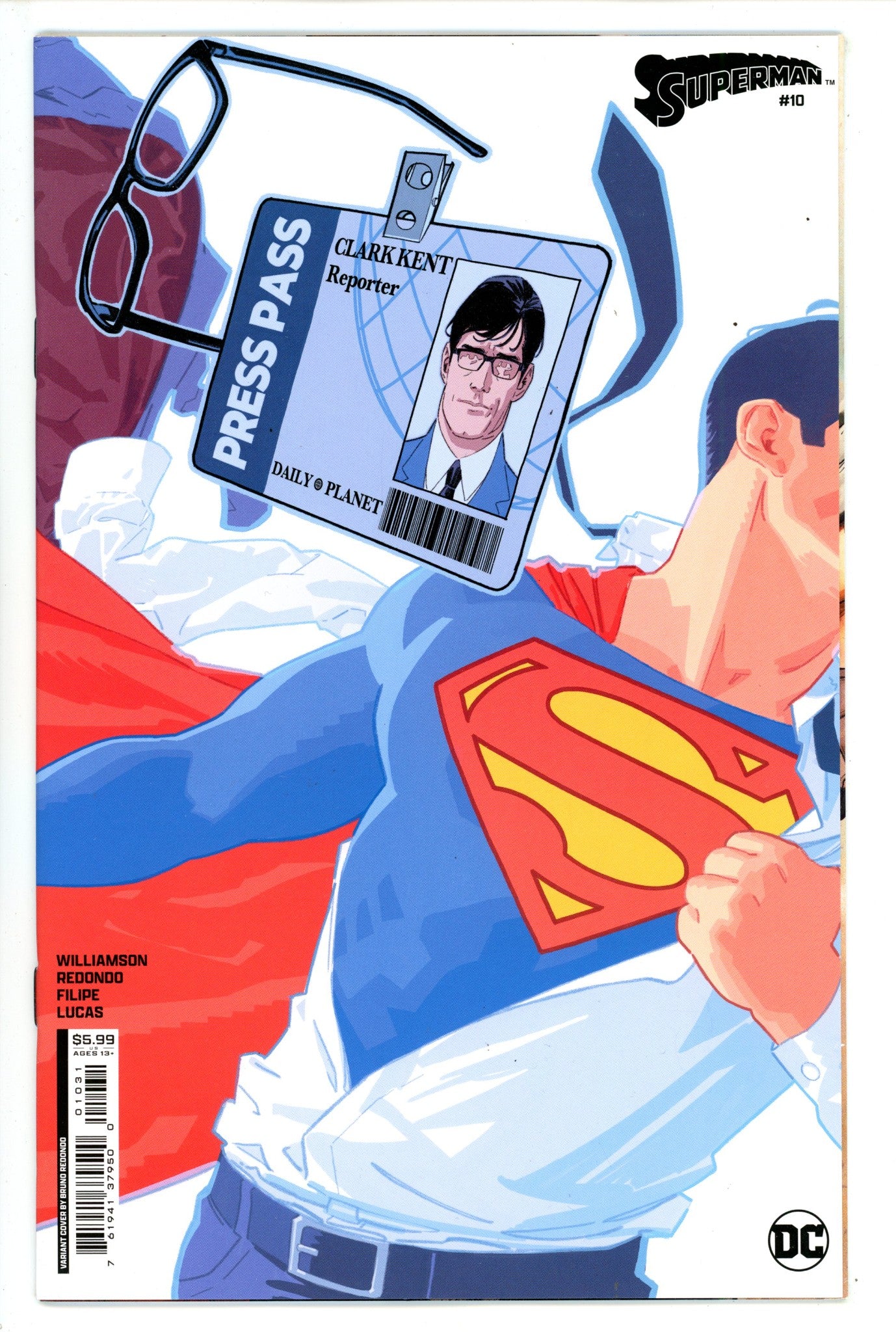 Superman Vol 6 10 Redondo Variant (2024)