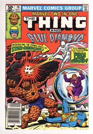 Marvel Two-in-One Vol 1 79 High Grade (1981) Newsstand