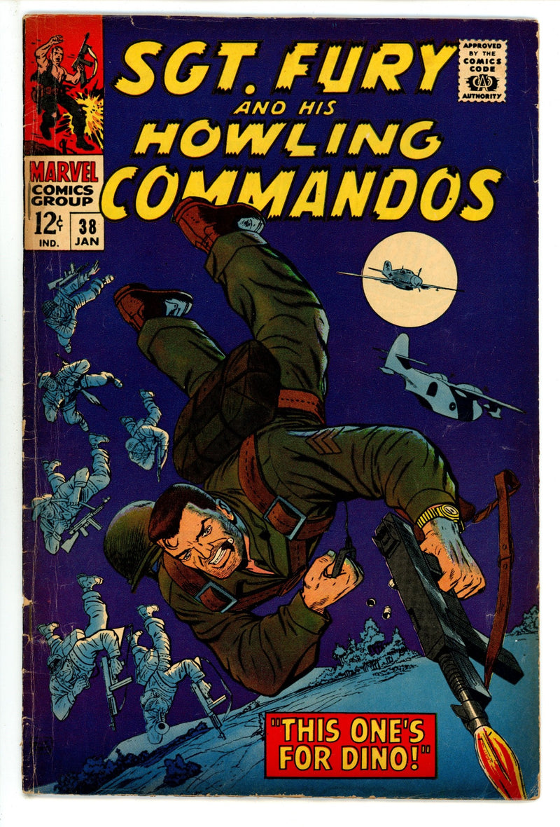 Sgt. Fury 38 VG (4.0) (1967) 