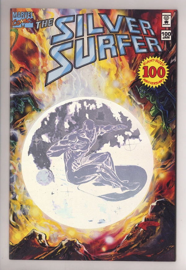 Silver Surfer Vol 3 100 Mid Grade (1995) Hologram Variant