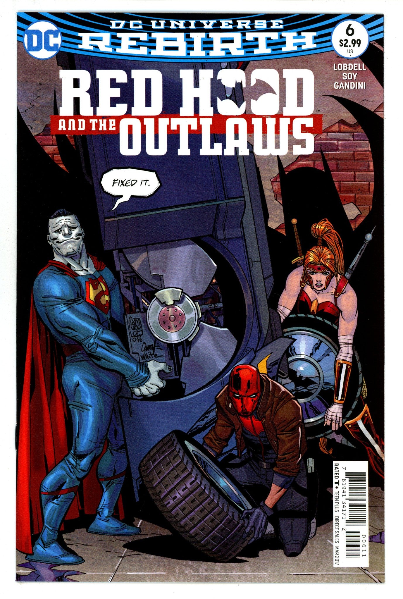 Red Hood and the Outlaws Vol 2 6 High Grade (2017) 
