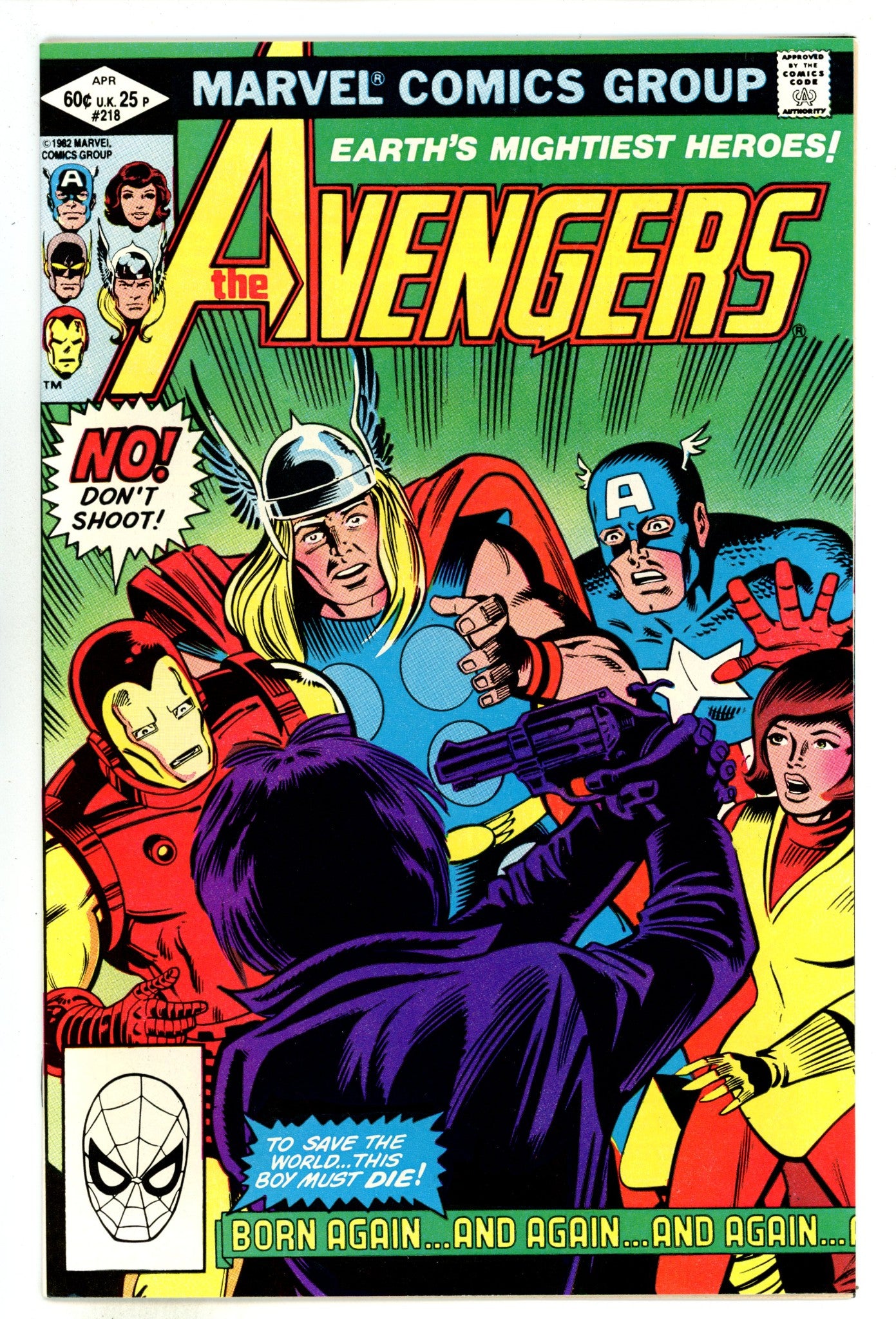 The Avengers Vol 1 218  Mid Grade   (1982)        