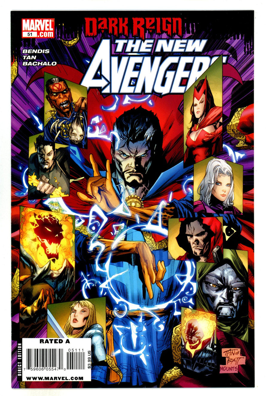 New Avengers Vol 1 51  High Grade  (2009)  