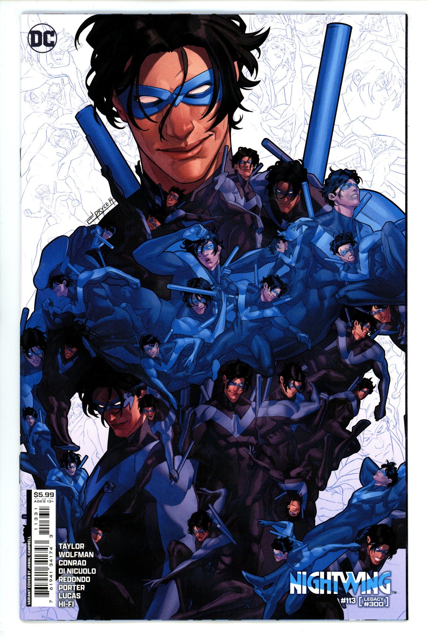 Nightwing Vol 4 113 Campbell Variant (2024)
