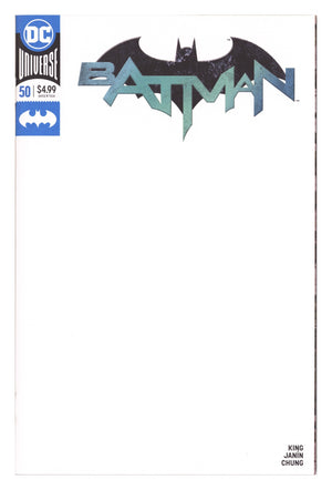 Batman Vol 3 50 High Grade (2018) Blank Variant