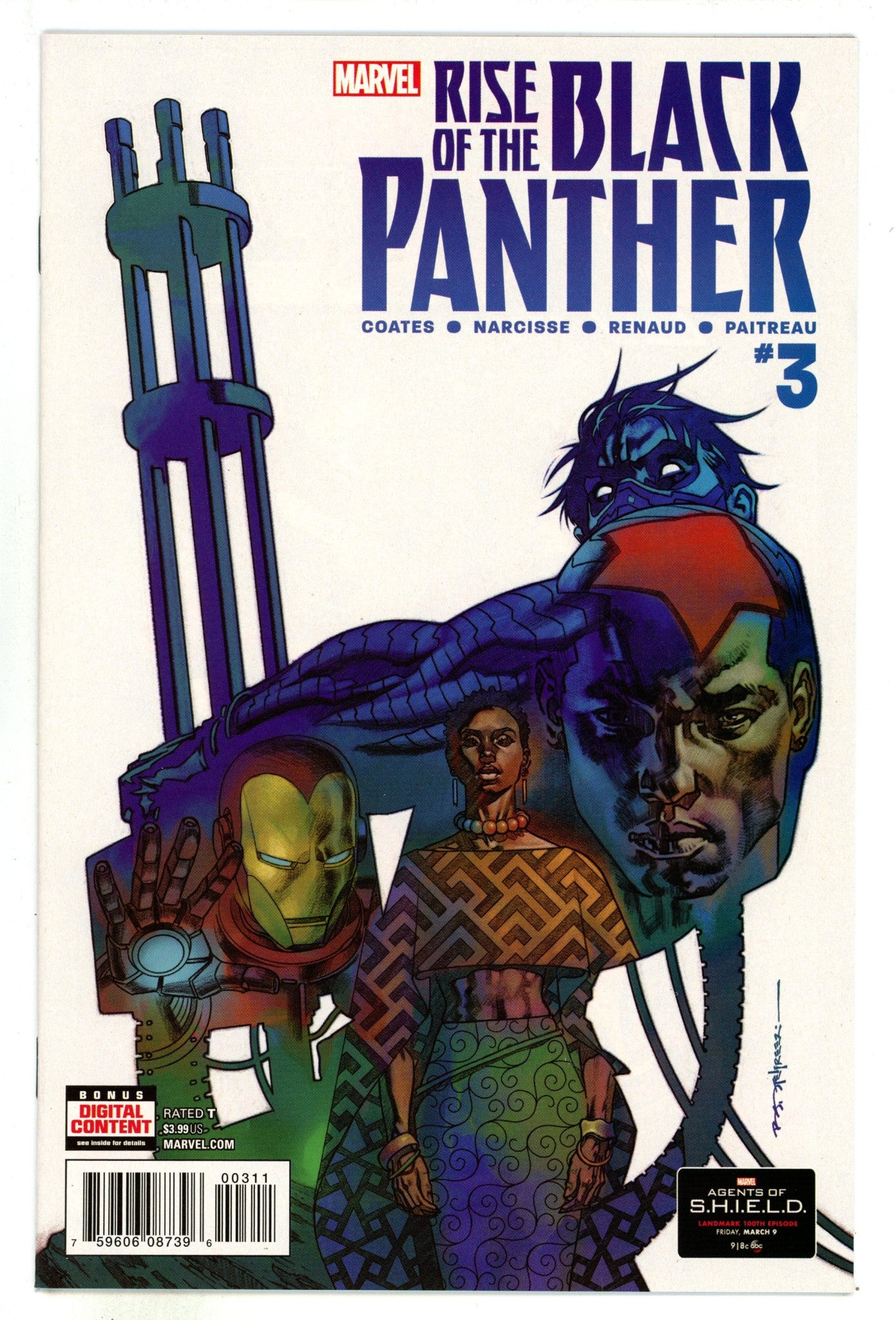 Rise of the Black Panther 3 High Grade (2018) 