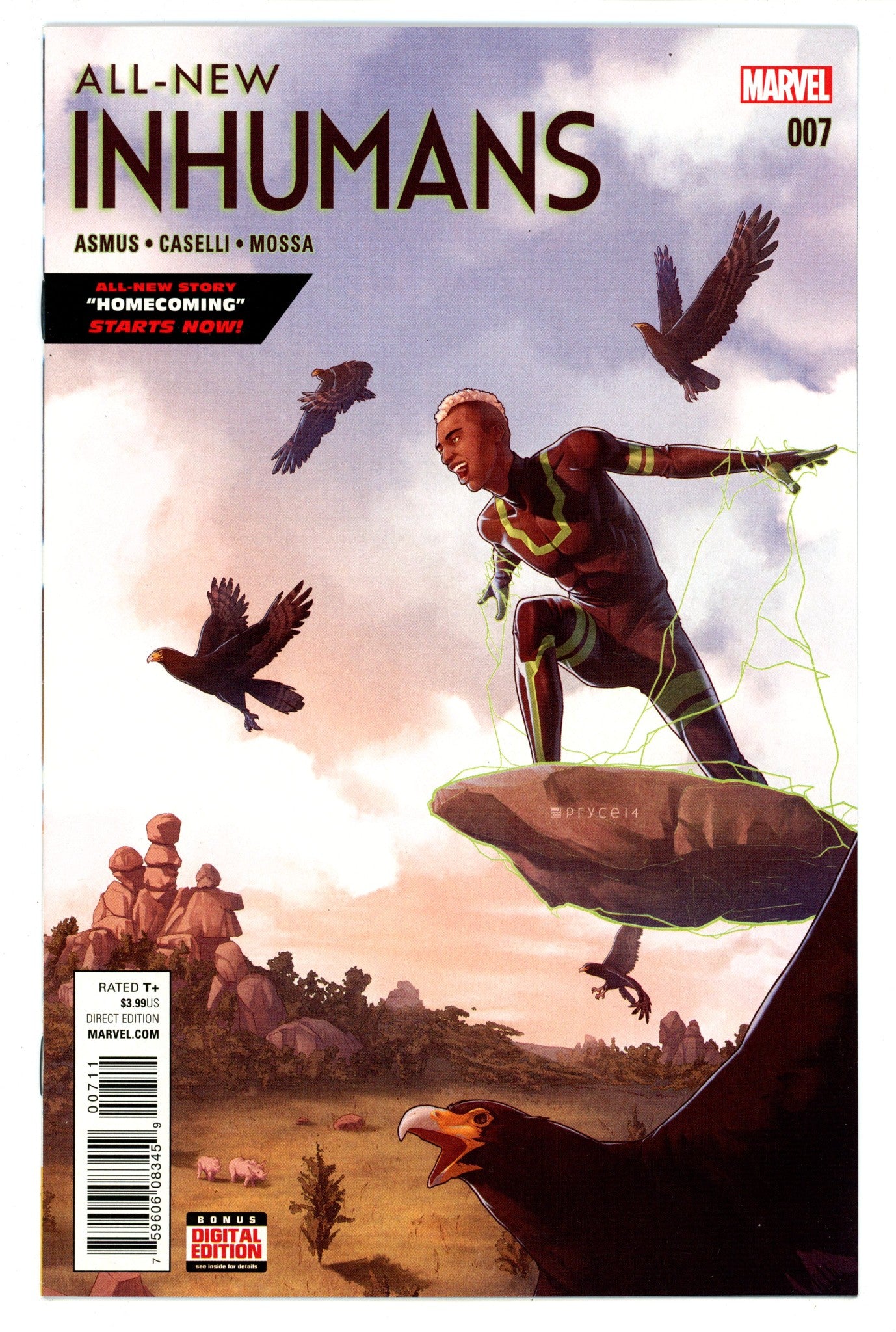 All-New Inhumans 7 High Grade (2016) 