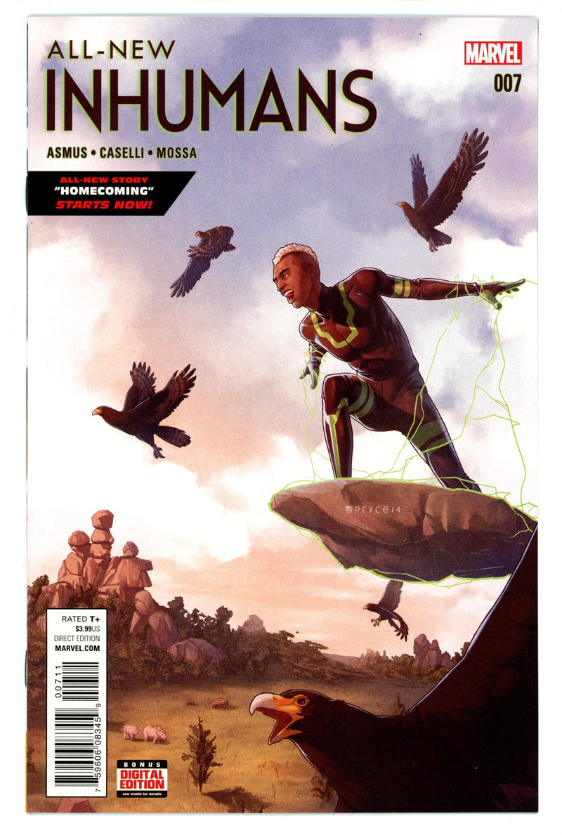 All-New Inhumans 7 High Grade (2016) 