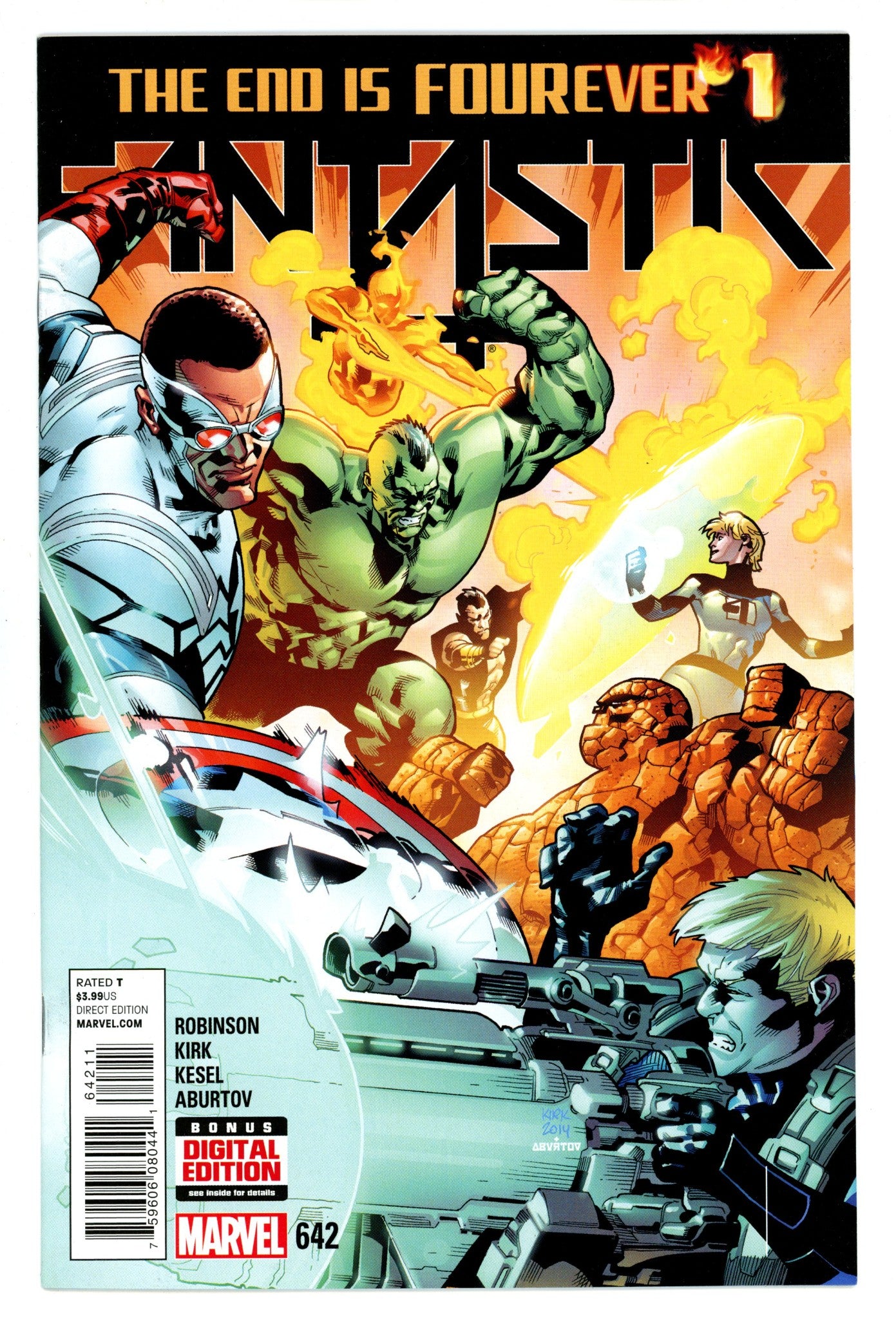 Fantastic Four Vol 5 642 High Grade (2015) 
