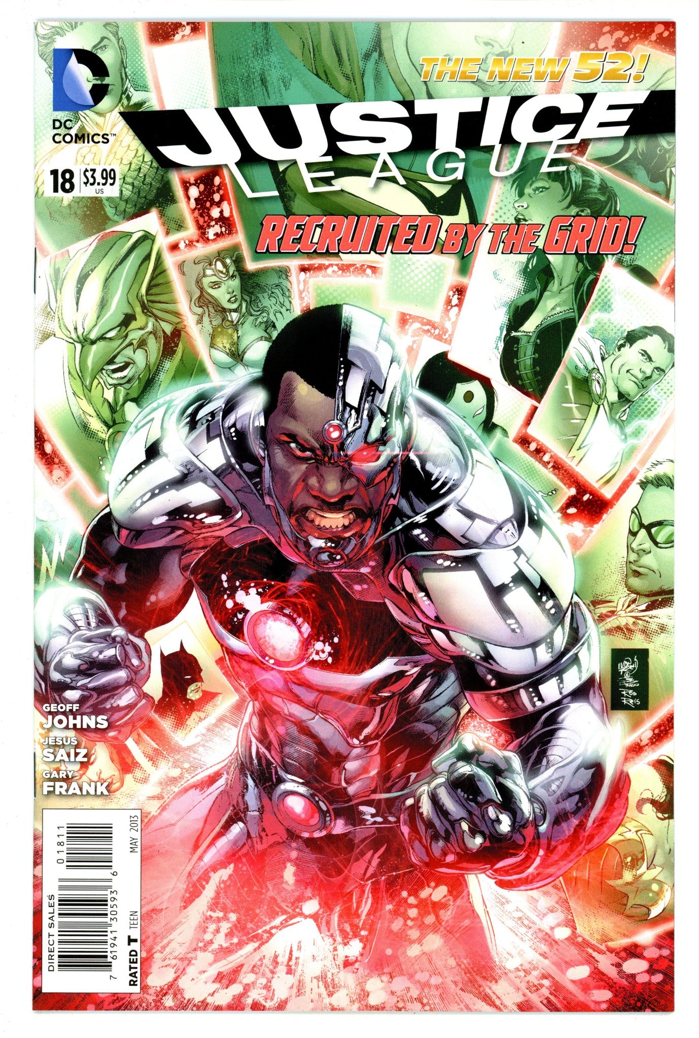 Justice League Vol 1 18 High Grade (2013) 