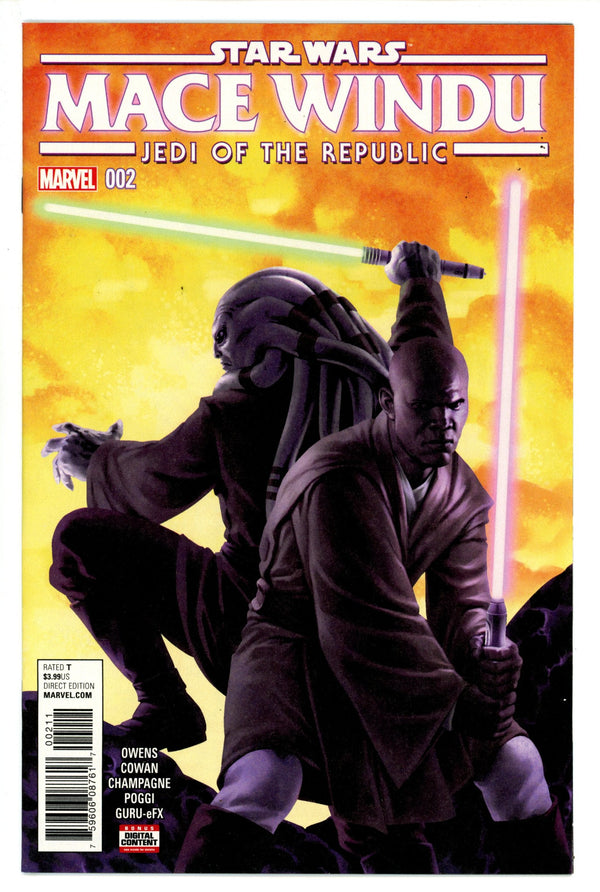 Star Wars: Mace Windu 2 NM- (9.2) (2017)