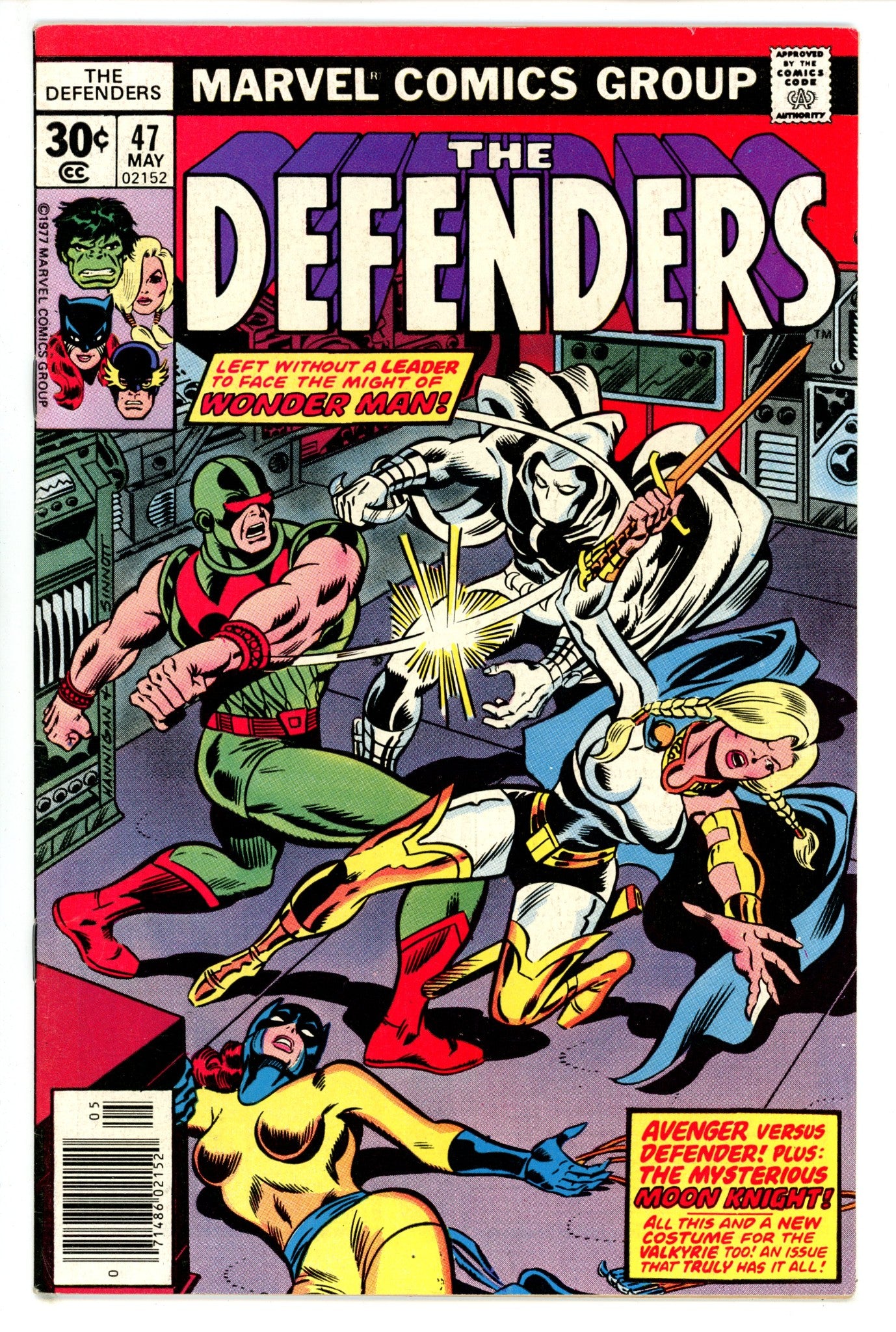 The Defenders Vol 1 47 FN+ (1977)
