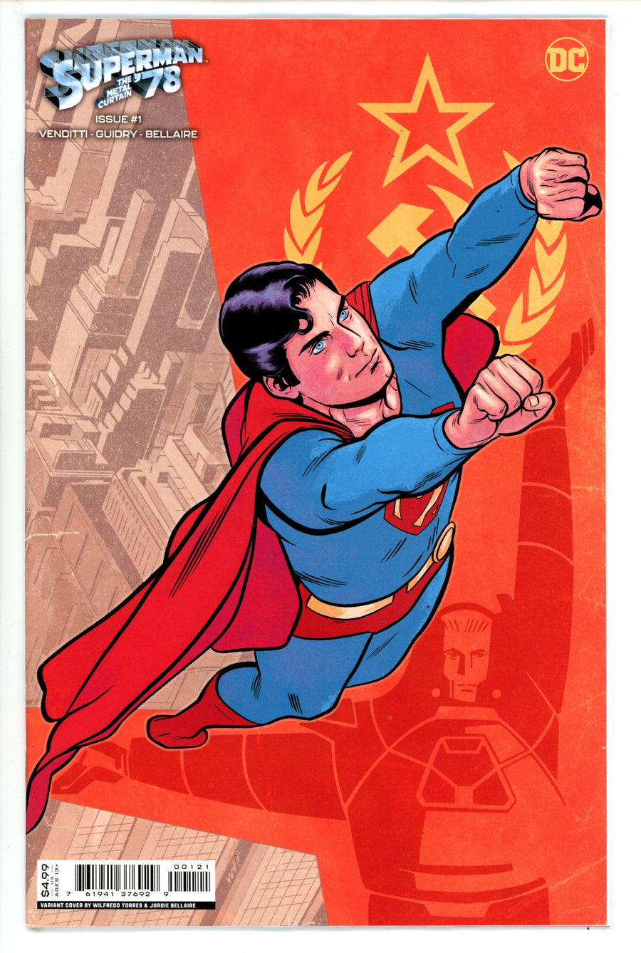 Superman 78 The Metal Curtain 1 Torres Variant (2023)