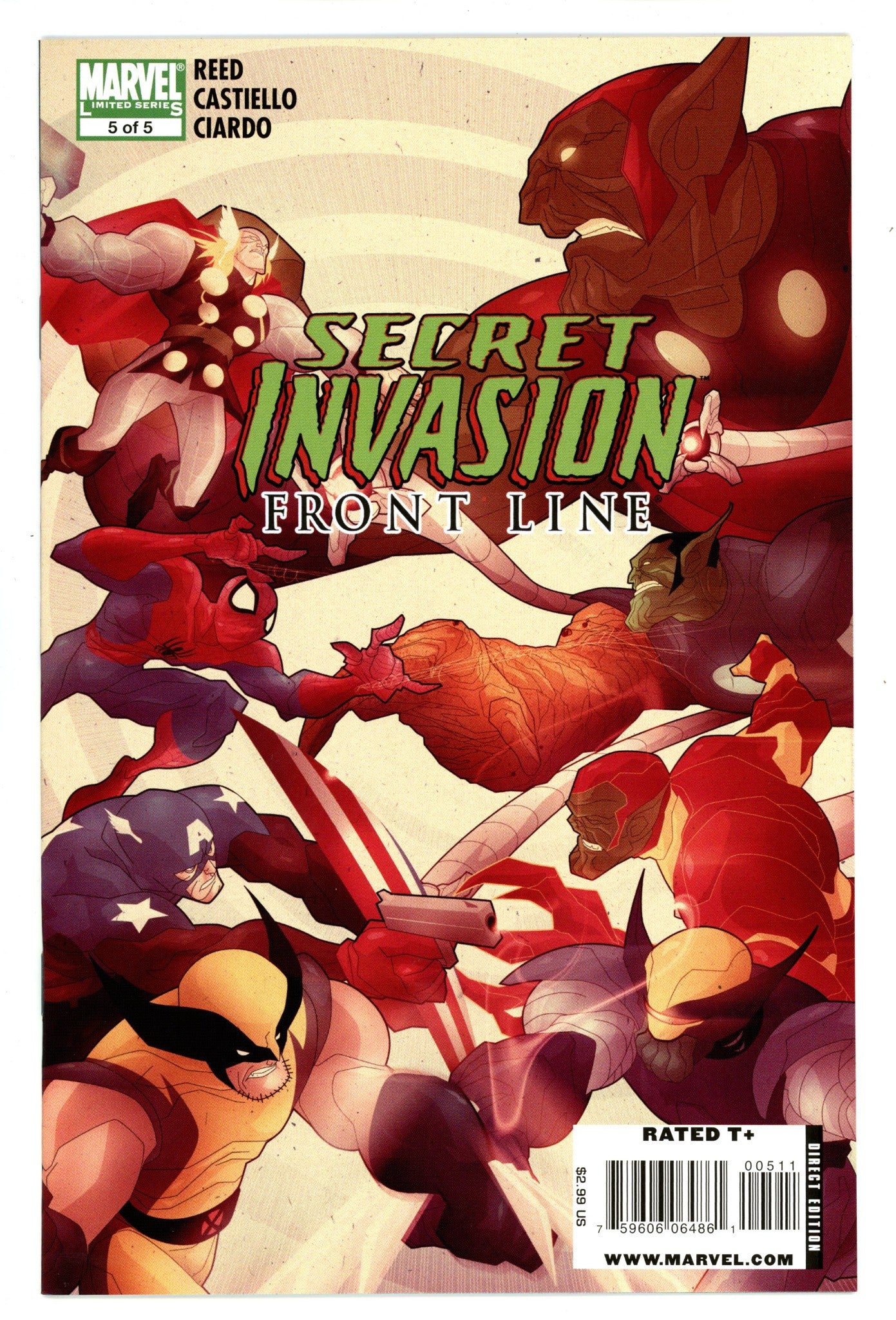 Secret Invasion: Front Line 5 High Grade (2009)