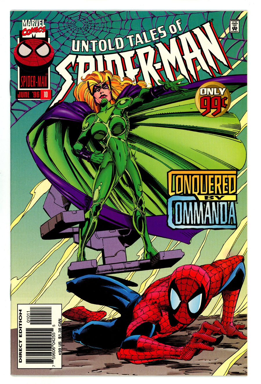 Untold Tales of Spider-Man  10  High Grade  (1996)  
