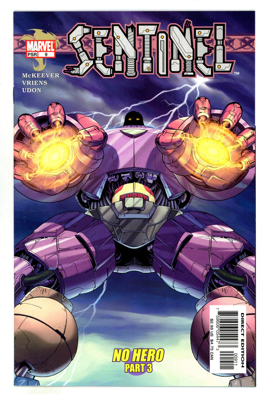 Sentinel Vol 1 9 High Grade (2004) 
