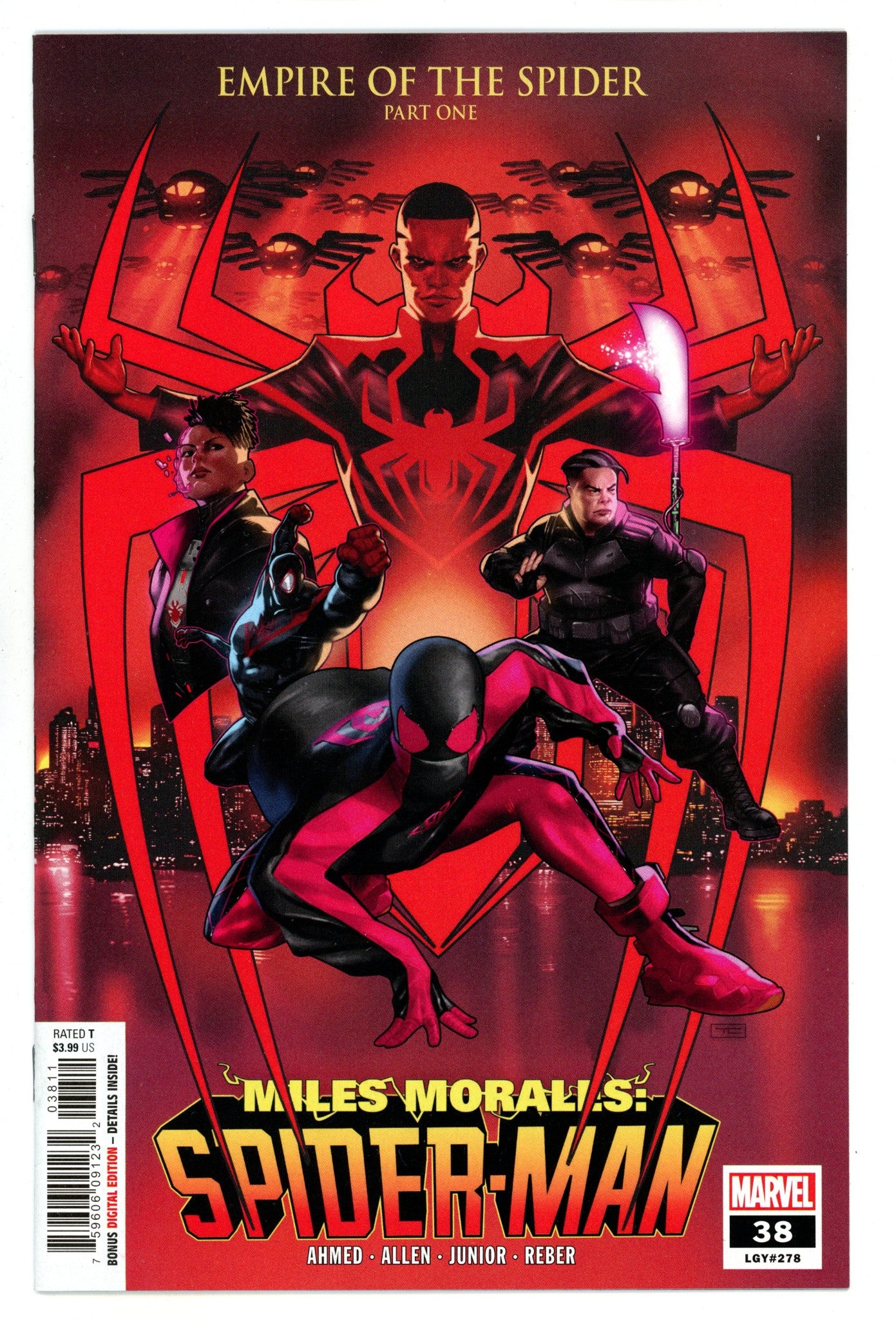 Miles Morales: Spider-Man Vol 1 38 (278) High Grade (2022) 