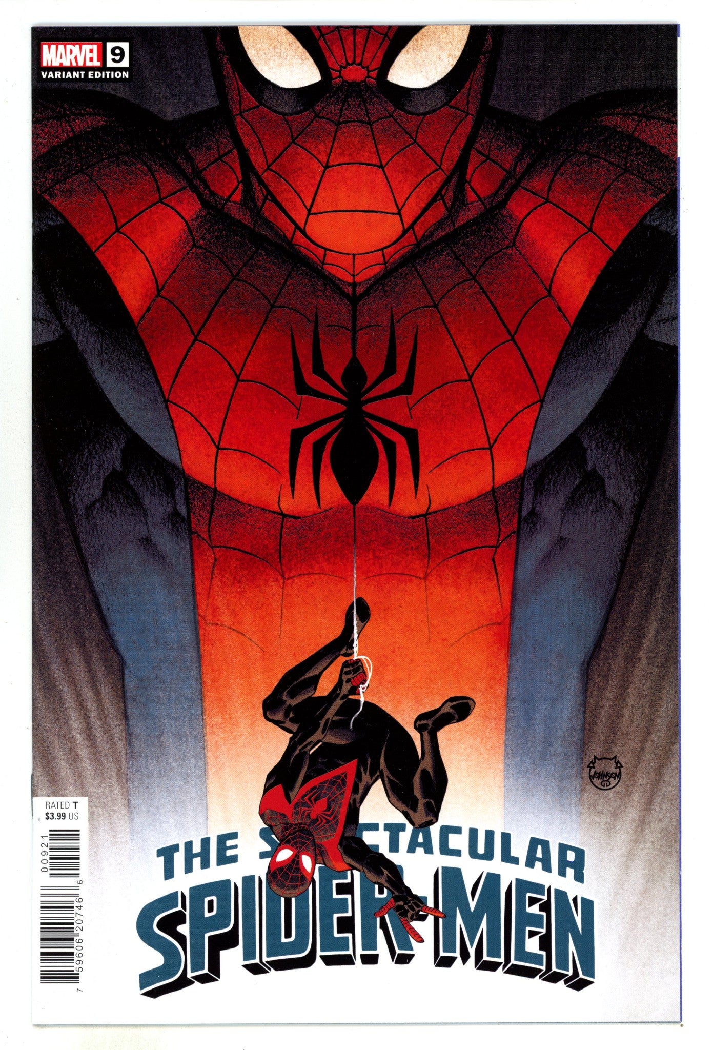 The Spectacular Spider-Men  9 Johnson  Variant   (2024)
