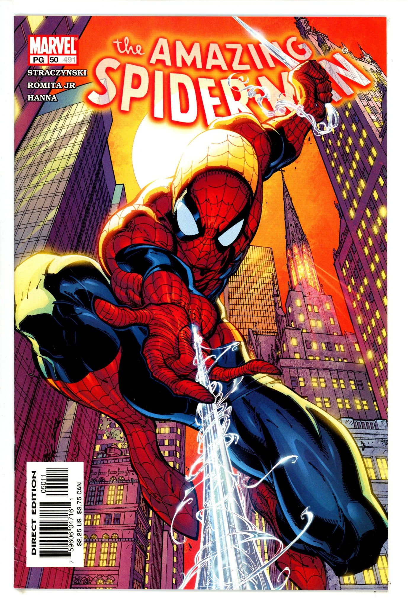 The Amazing Spider-Man Vol 2 50 (491) VF/NM (9.0) (2003)