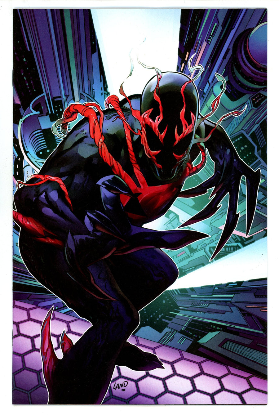 Symbiote Spider-Man 2099 1 Land Virgin Incentive Variant NM- (2024)
