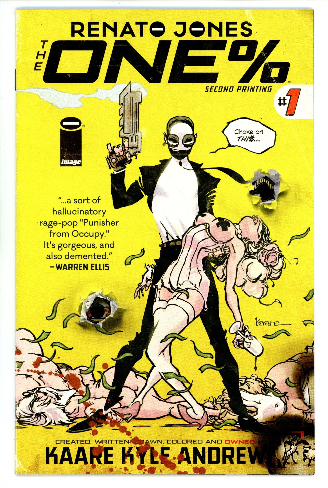 Renato Jones: The One% 1 High Grade (2016) 2nd Print 