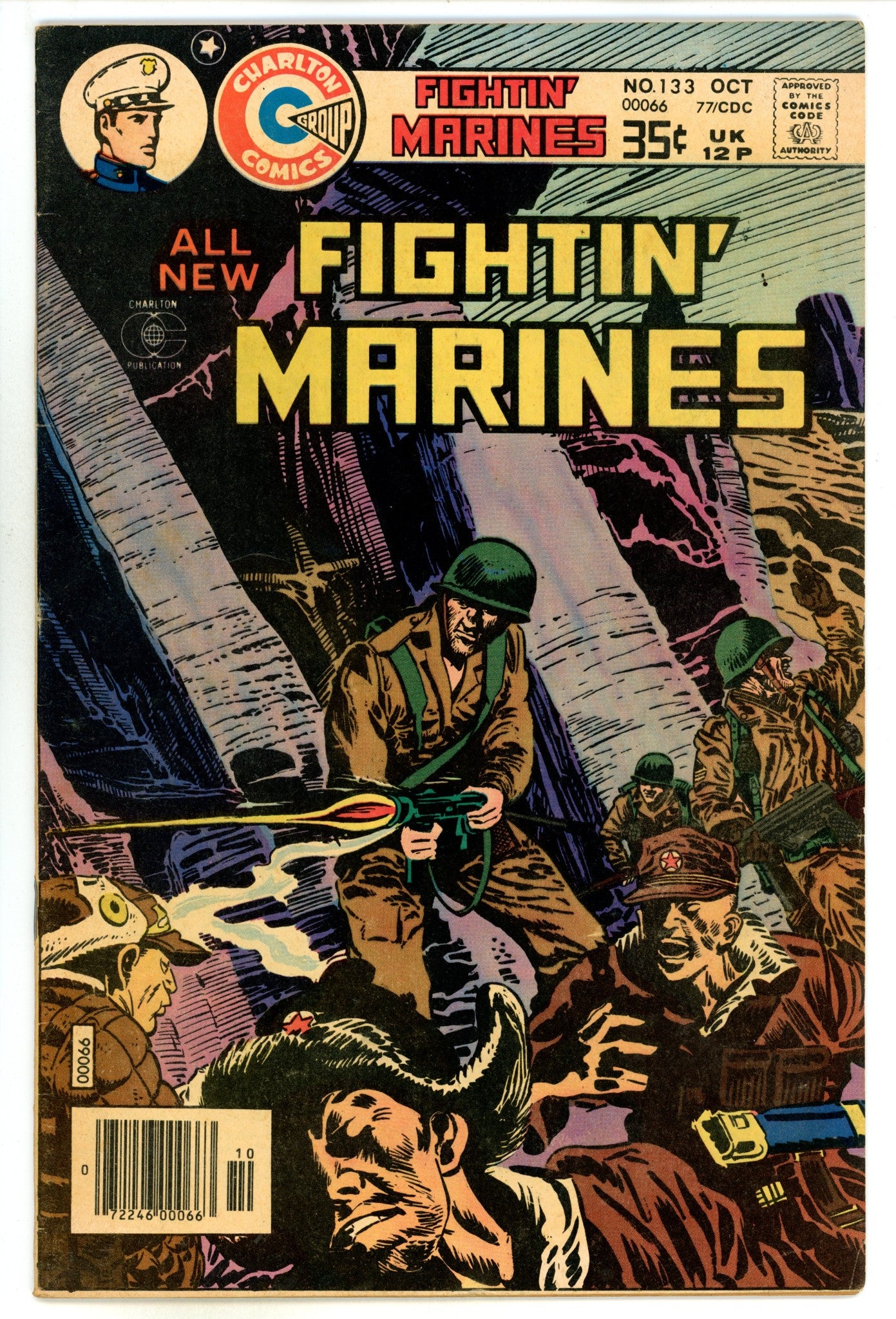 Fightin' Marines 133 FN (6.0) (1977) 