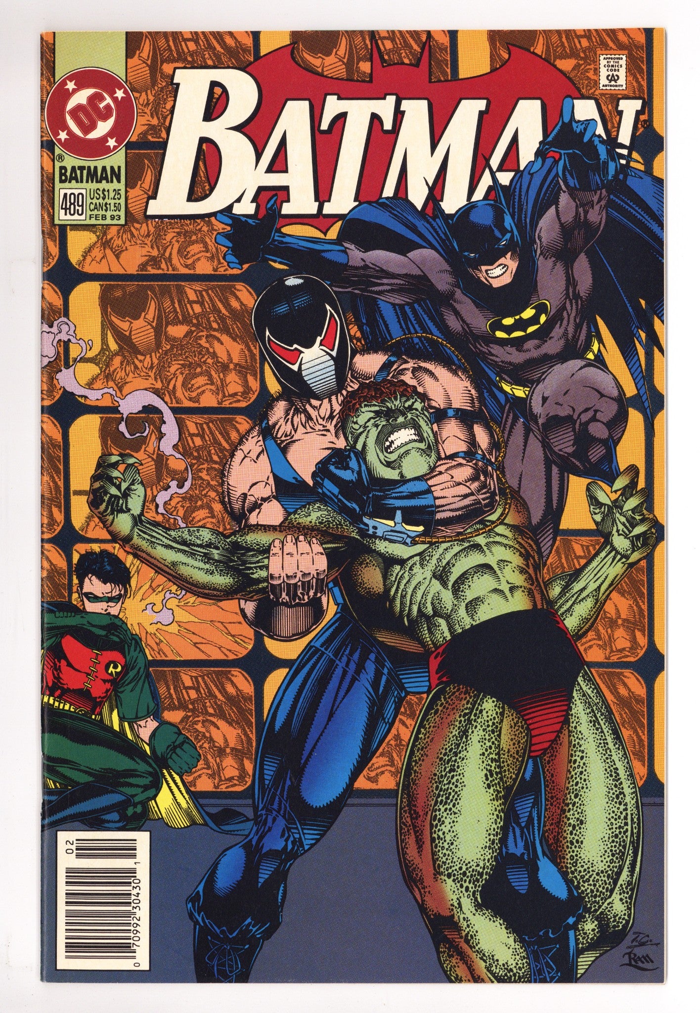 Batman Vol 1 489 Mid Grade (1993) Newsstand 