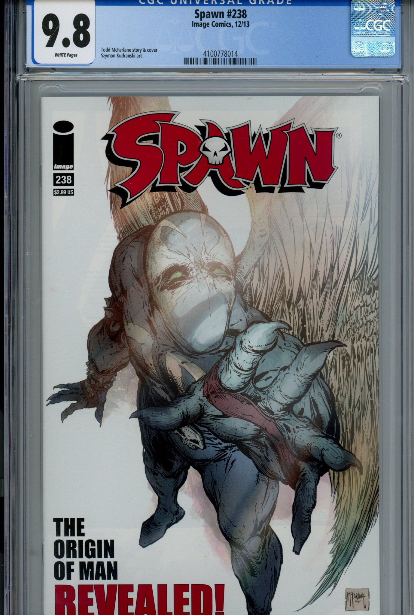 Spawn 238 CGC 9.8 (NM/M) (2013) 