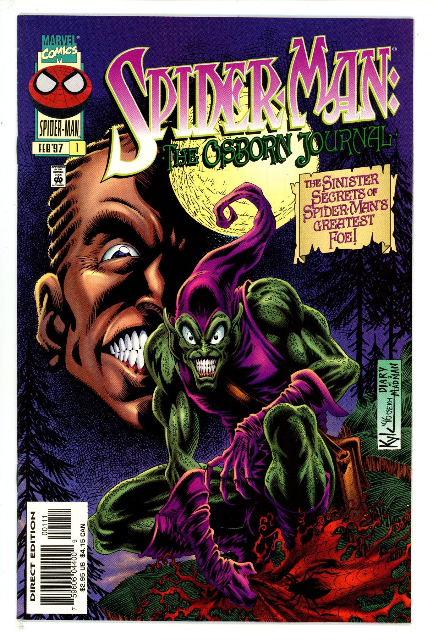 Osborn Journals 1 VF/NM (1997)