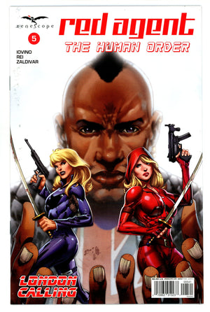 Grimm Fairy Tales Presents Red Agent: The Human Order 5 Mid Grade (2017) Richardson Variant