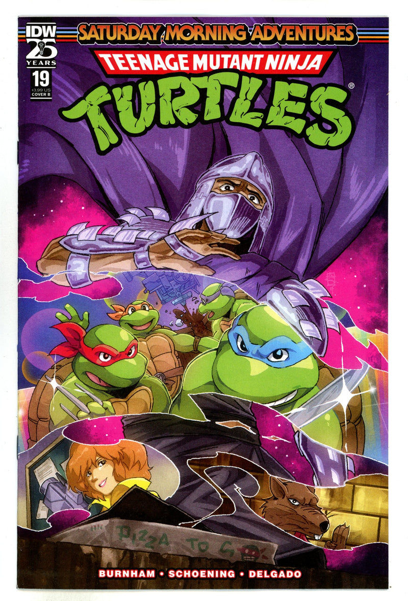 Teenage Mutant Ninja Turtles: Saturday Morning Adventures 19 Arq Variant (2024)