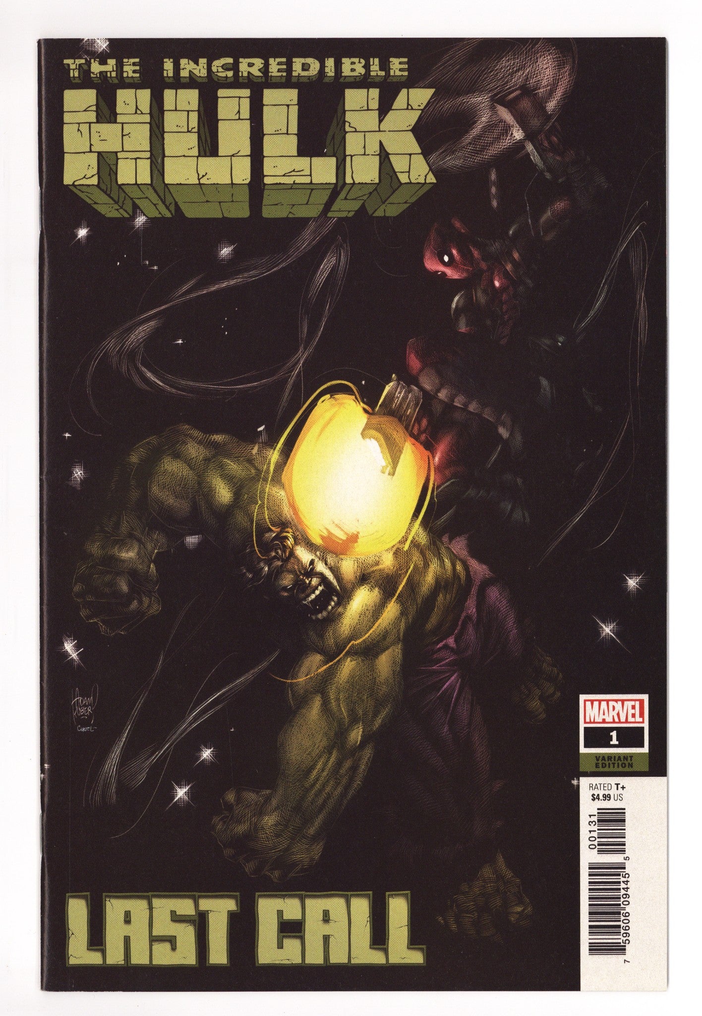 Incredible Hulk: Last Call 1 High Grade (2019) Kubert Variant 