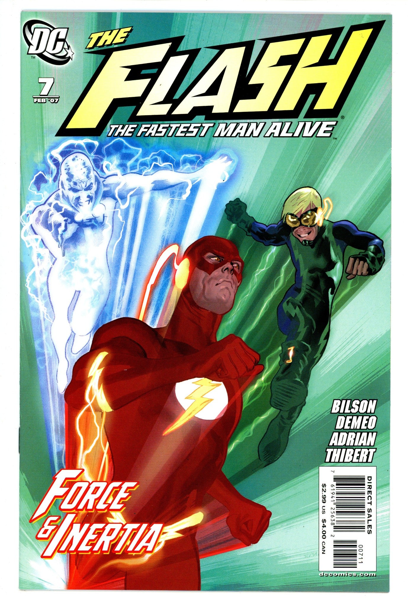 Flash: The Fastest Man Alive Vol 1 7 High Grade (2007) 