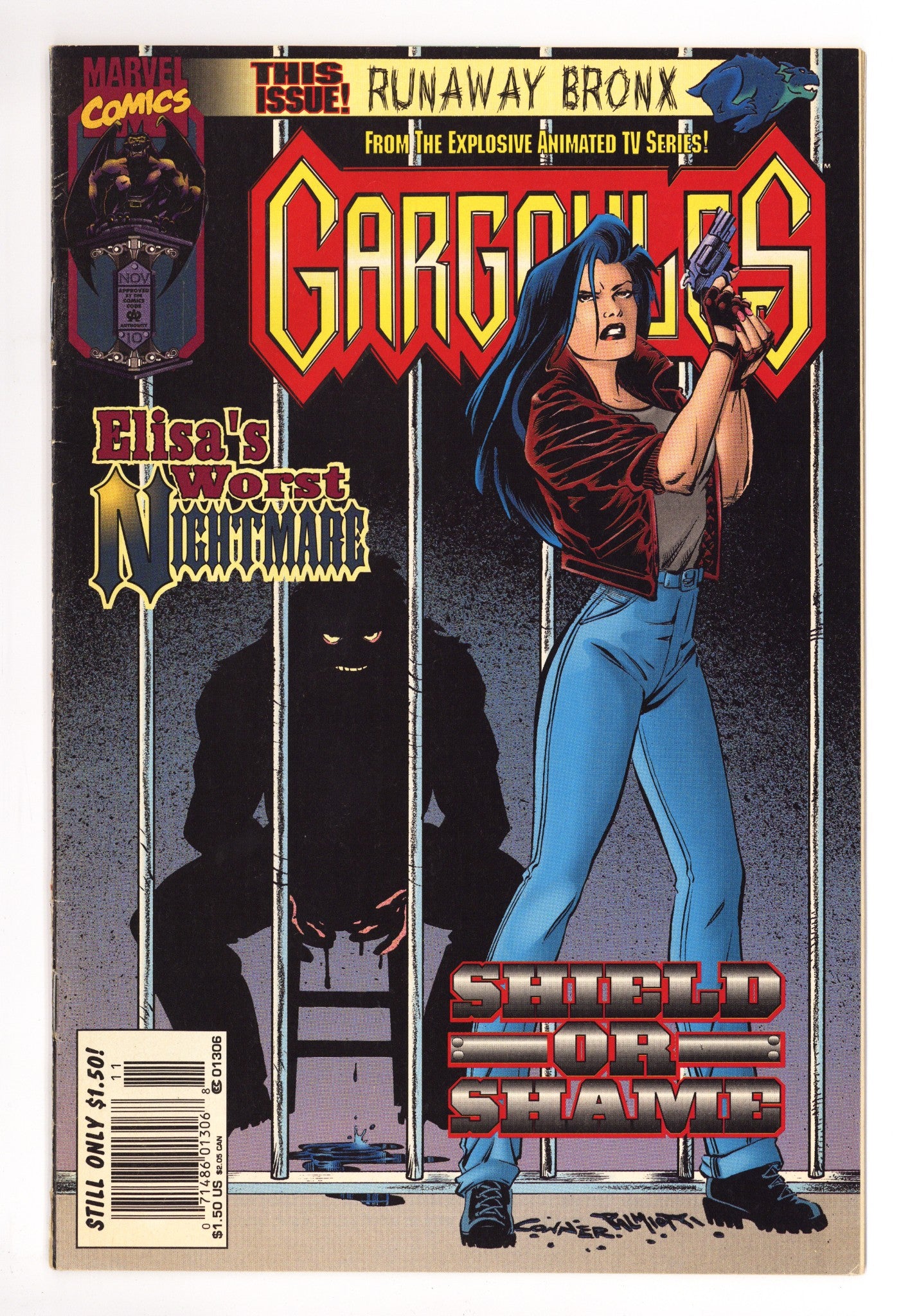 Gargoyles 10 VG+ (4.5) (1995) Newsstand 