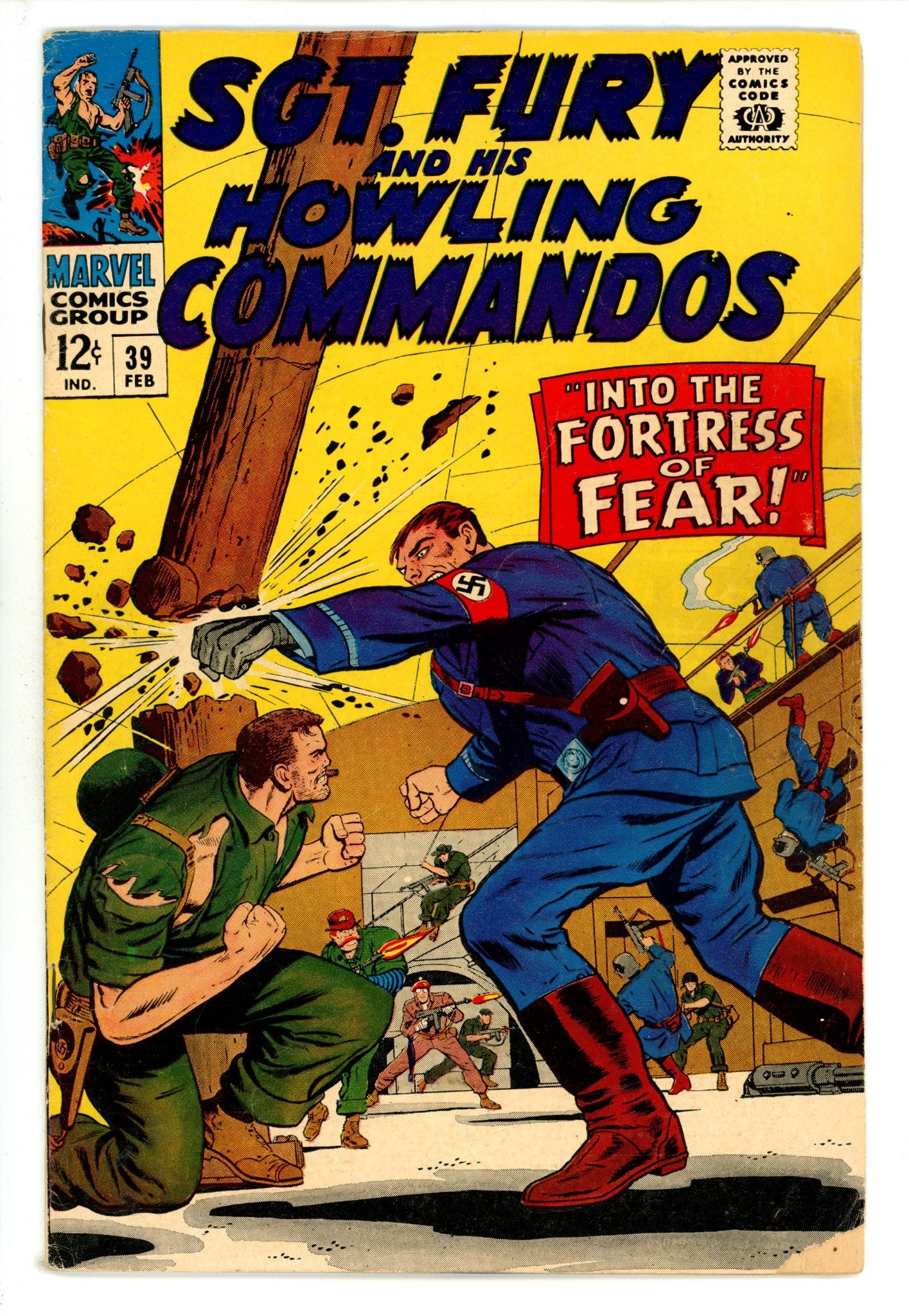 Sgt. Fury 39 VG (4.0) (1967) 
