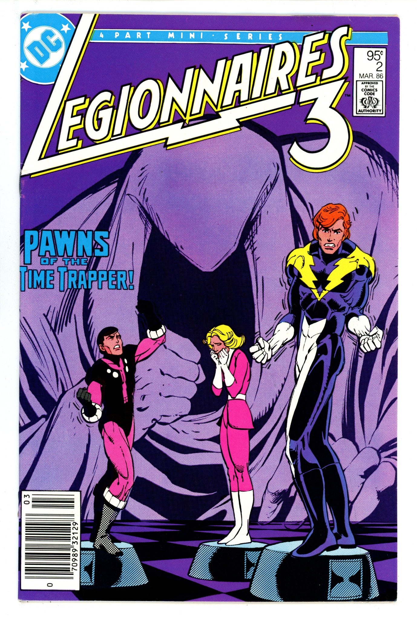 Legionnaires Three [Legionnaires 3] 2 VF- (7.5) (1986) Canadian Price Variant 