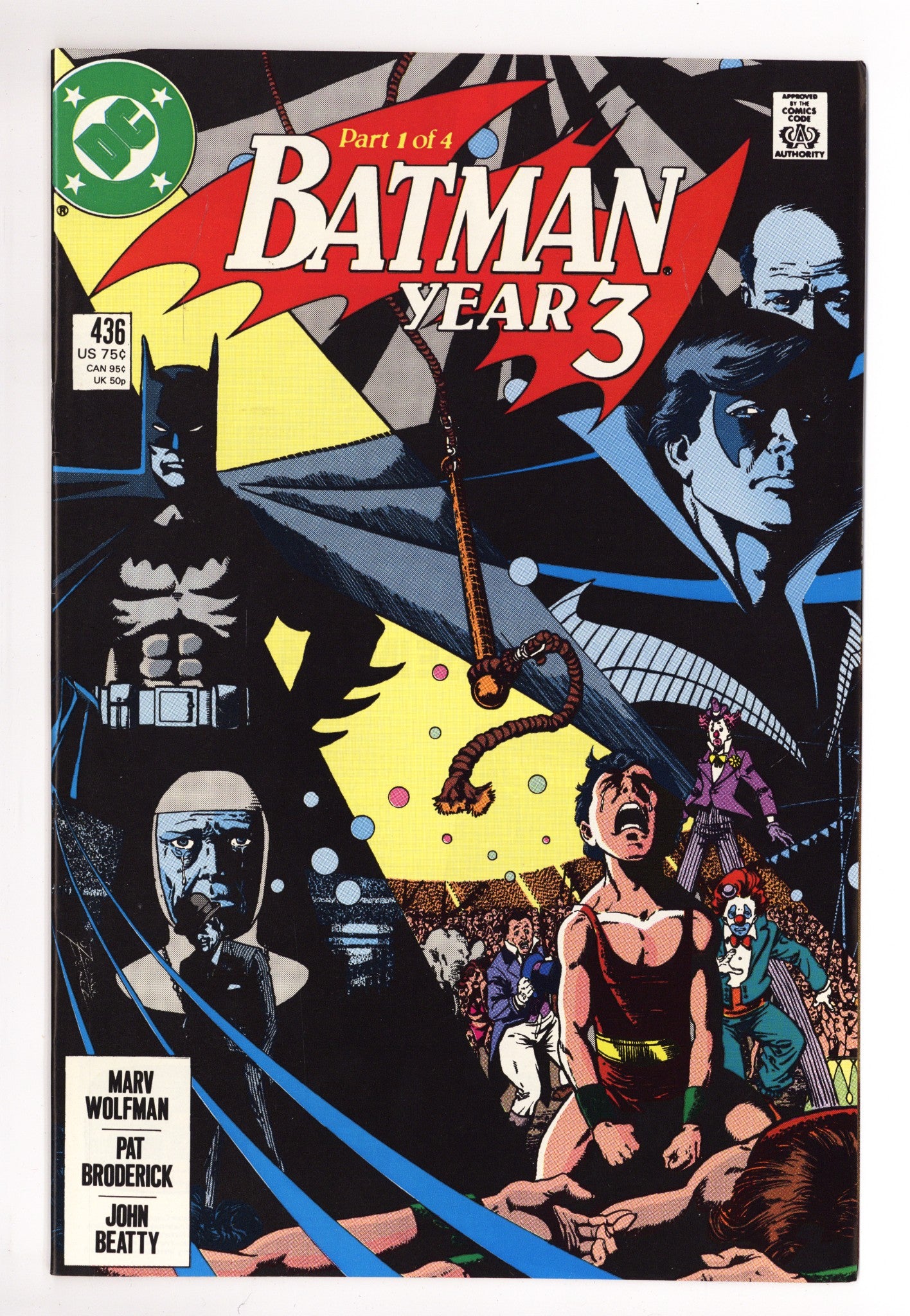 Batman Vol 1 436 VF/NM (9.0) (1989) 2nd Print 